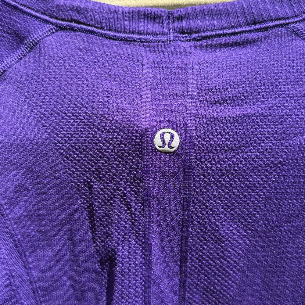 Lululemon Swiftly Tech Long Sleeve 2.0 Purple | Size 10 - Picture 14 of 14